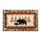 Flash Furniture 2' x 3' Brown Rustic Bear and Cub Olefin Area Rug KP-RGB3940-23-BN-GG - alternate 2